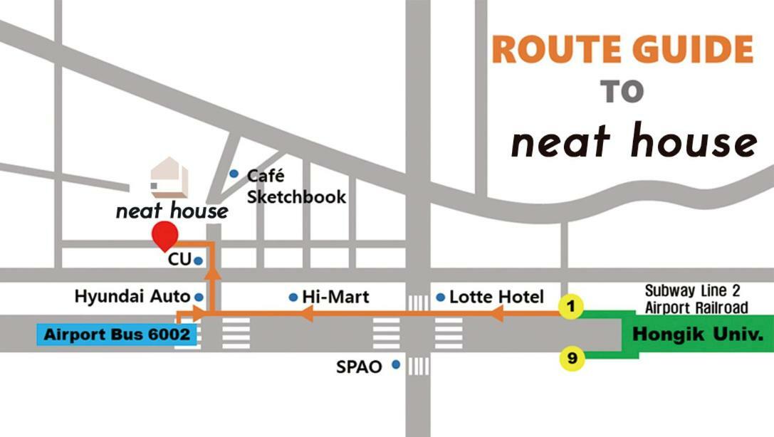 Hotel Neat House Hongdae Seul Esterno foto